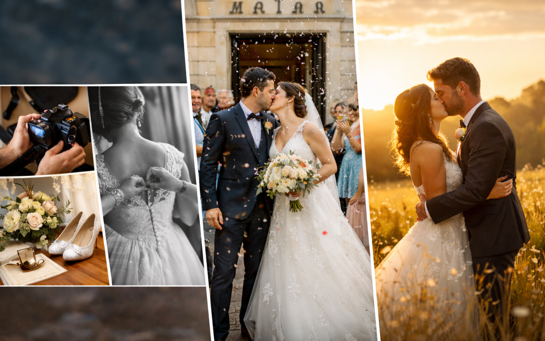 Comment se passe une journée avec un photographe de mariage — De 8h du matin à minuit