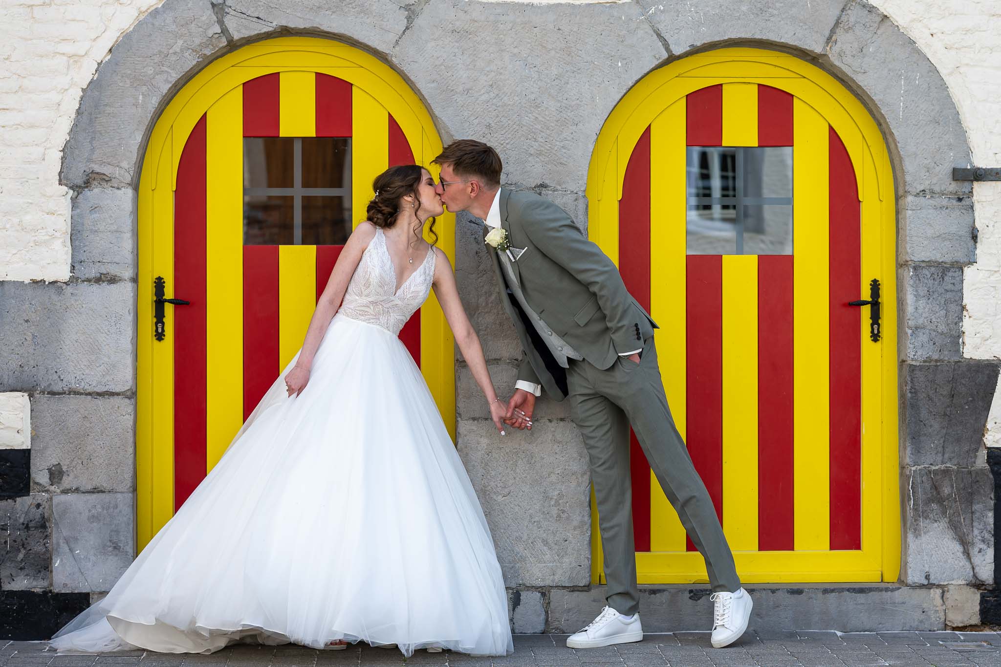 Photographe mariage Ferme d'Oudoumont Verlaine — David Orban, reportage naturel en province de Liège depuis 2006