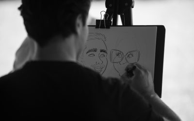 Caricaturiste de mariage en Belgique : l’animation originale qui fait rire vos invités